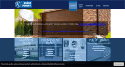 Desktop Screenshot of k-mont.sk